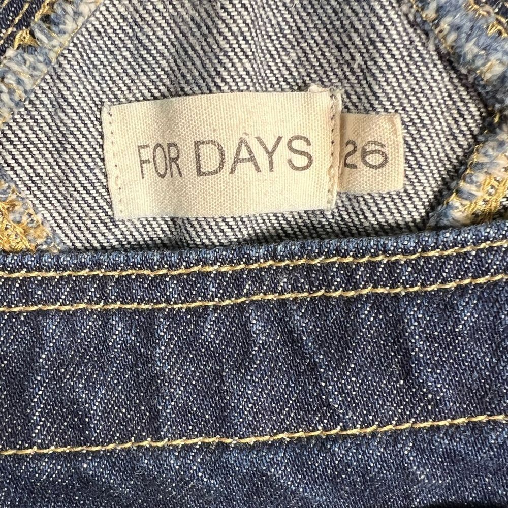 For Days organic cotton carpenter bib overalls Size 26 - Picture 4 of 15